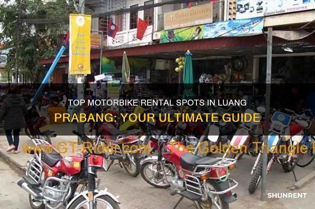 where to rent a motorbike in luang prabang