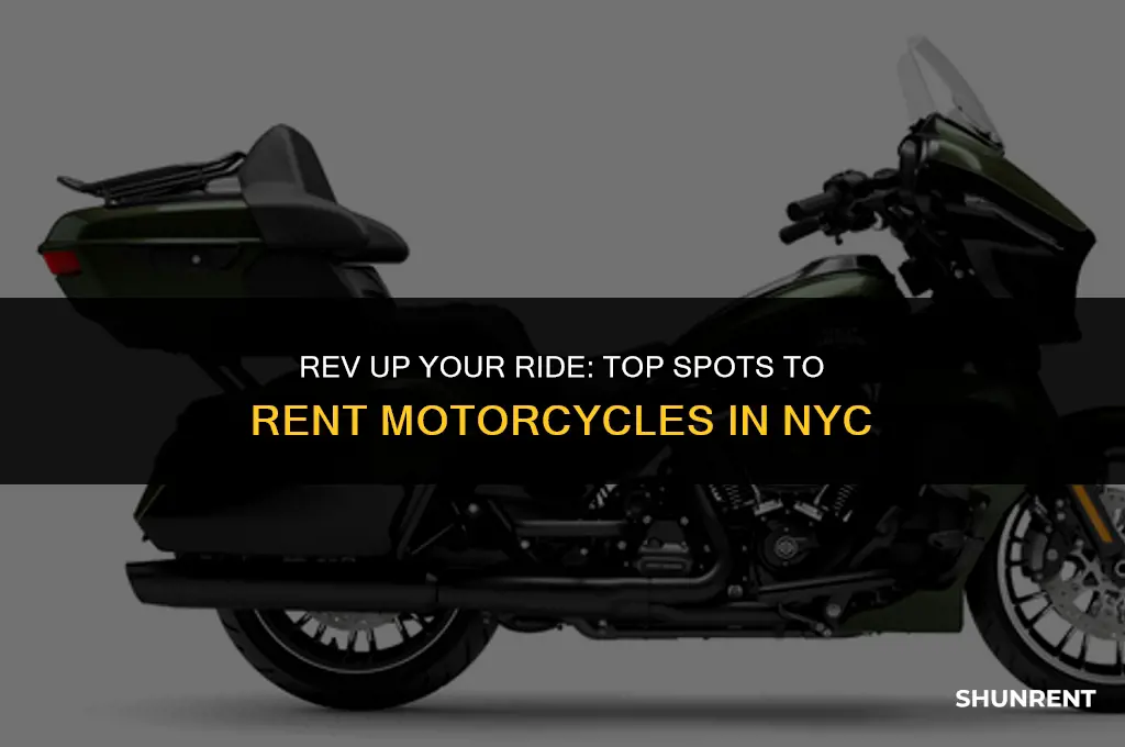 where to rent a motorcycle in nyc