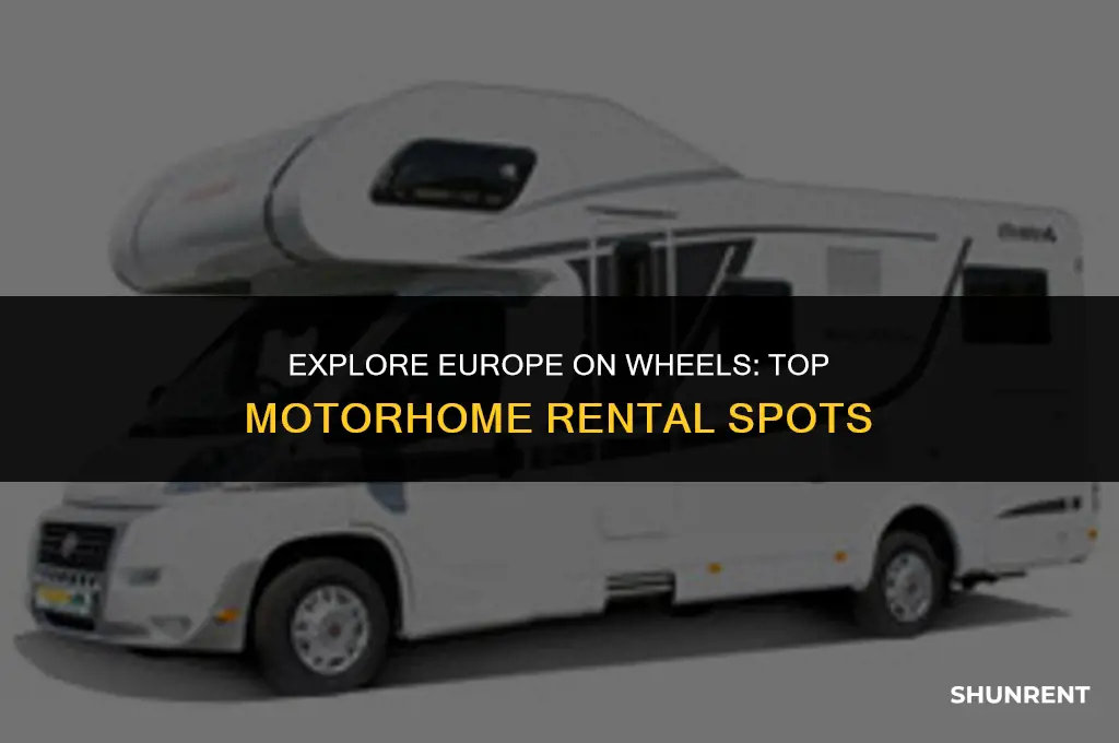 where to rent a motorhome in europe