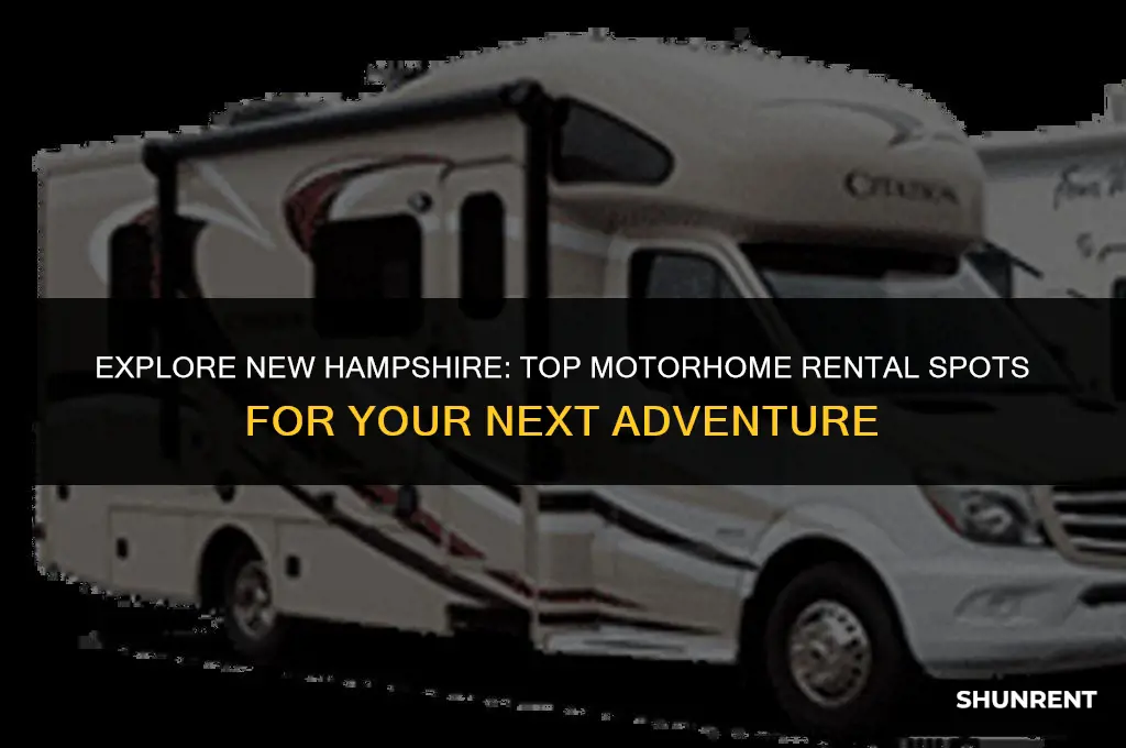 where to rent a motorhome in nh