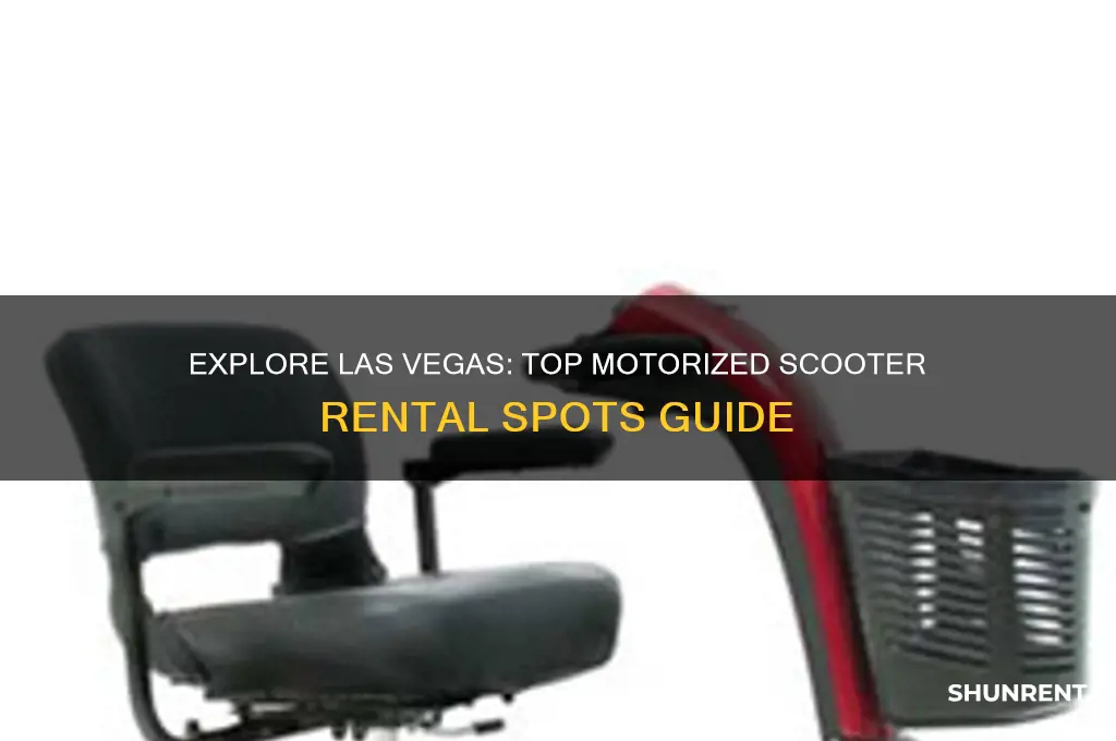 where to rent a motorized scooter in las vegas