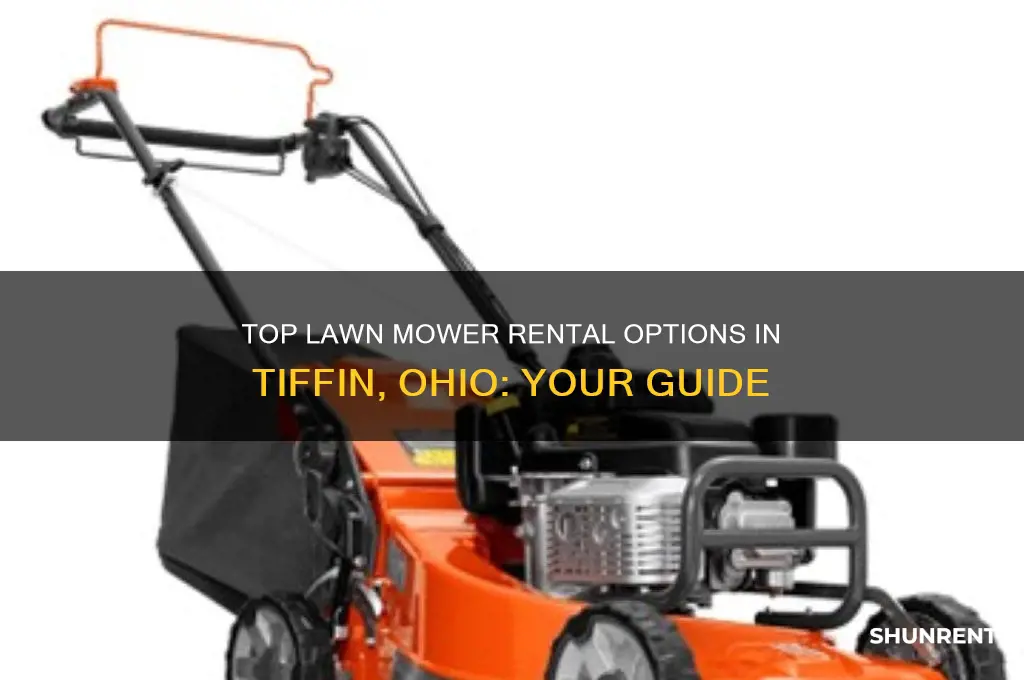 where to rent a mower in tiffin ohio