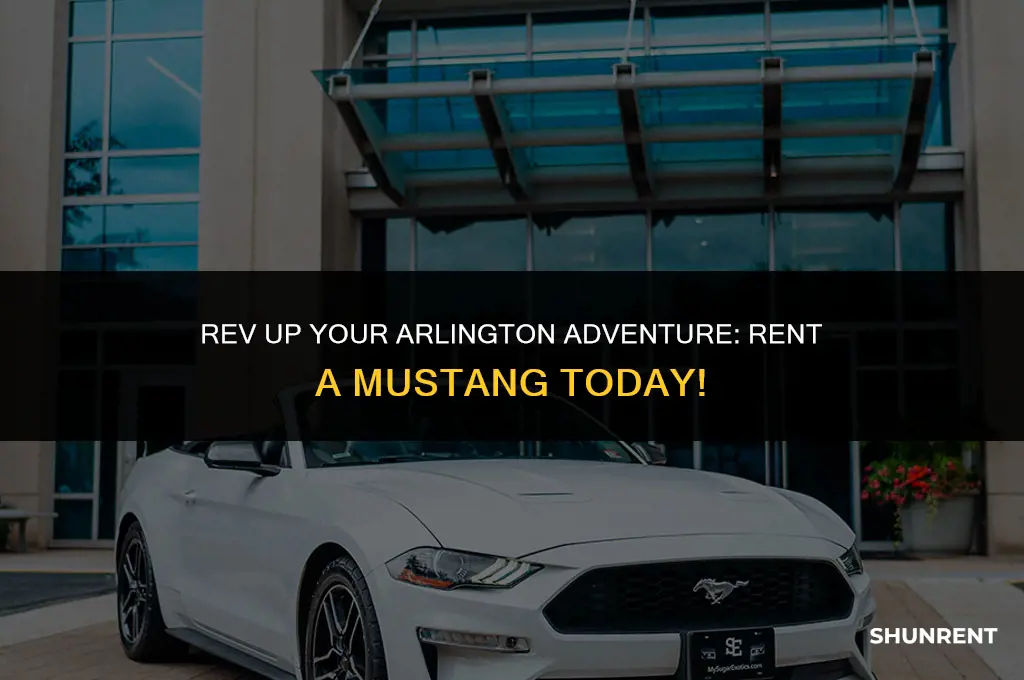 where to rent a mustang in arlington