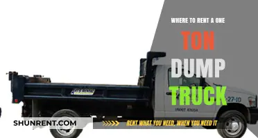 Renting a One-Ton Dump Truck: Top Locations and Tips