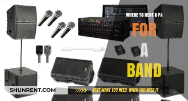 Top PA Rental Options for Bands: Where to Find Quality Sound Equipment