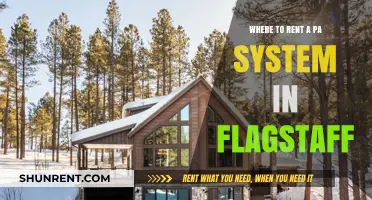 Flagstaff PA System Rentals: Top Locations for Your Event Needs