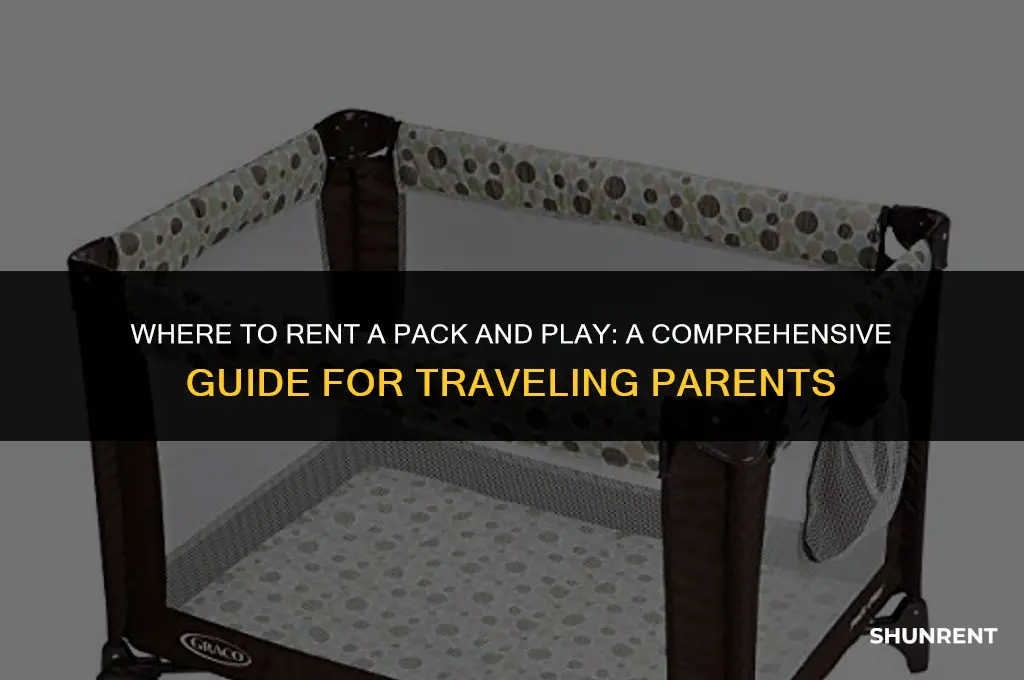where to rent a pack and play