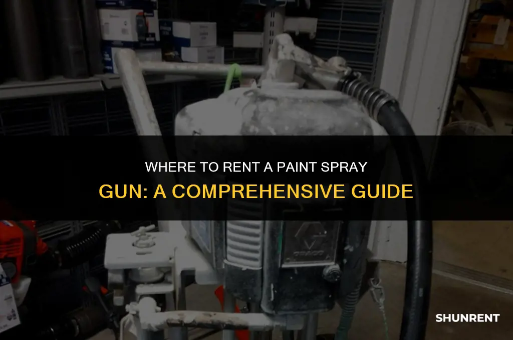 where to rent a paint spray gun