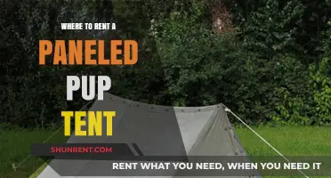 Where to Rent a Paneled Pup Tent: Your Ultimate Guide