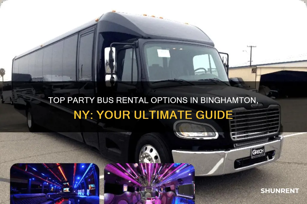 where to rent a party bus in binghamton ny