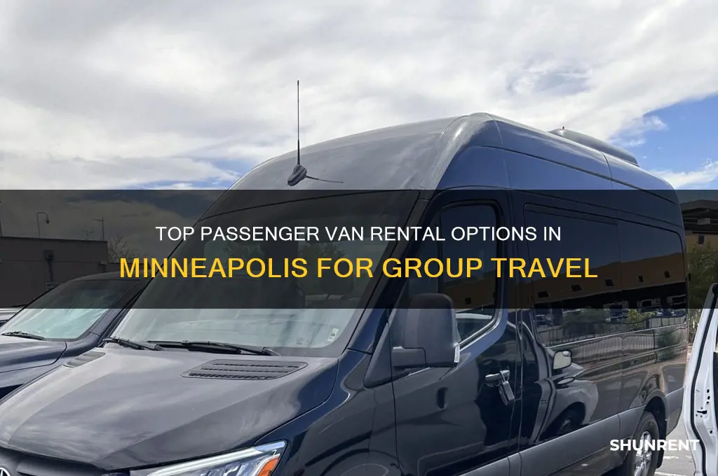 where to rent a passenger van in minneapolis