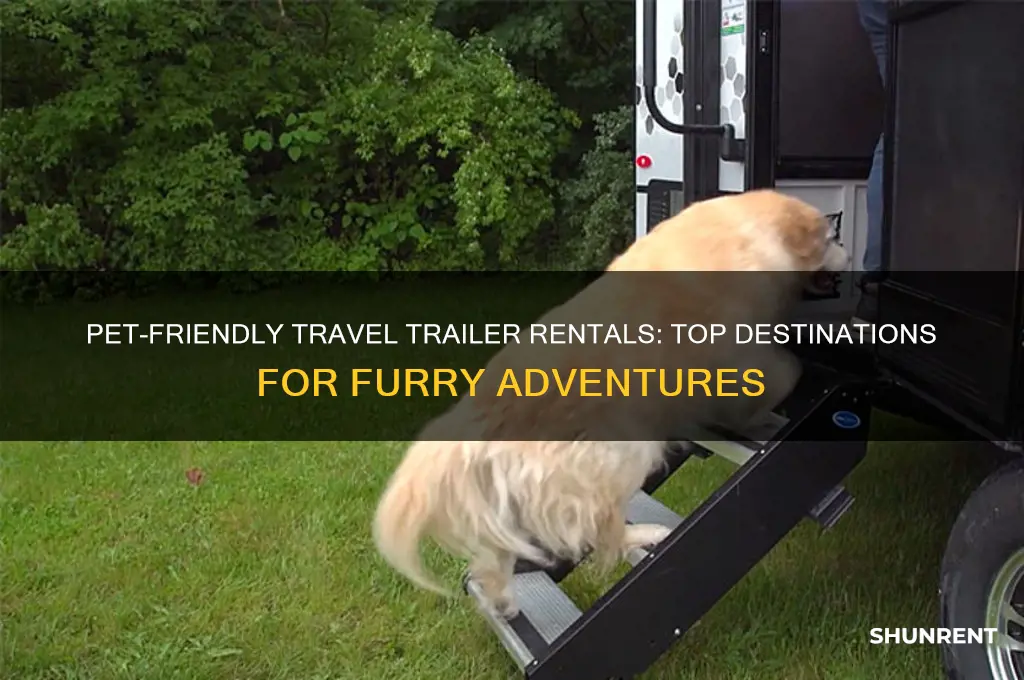 where to rent a pet friendly travel trailers