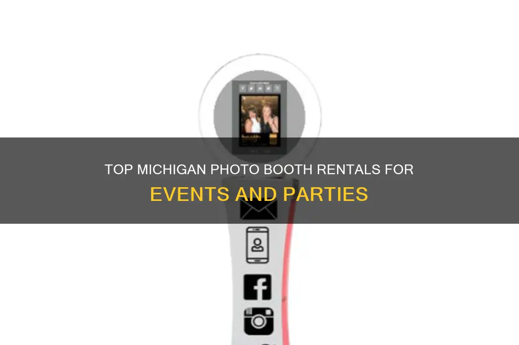 where to rent a photo booth in michigan