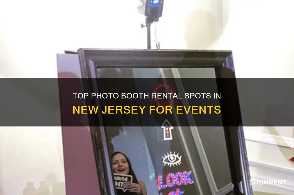 where to rent a photo booth in nj