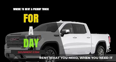 Best Places to Rent a Pickup Truck for a Day
