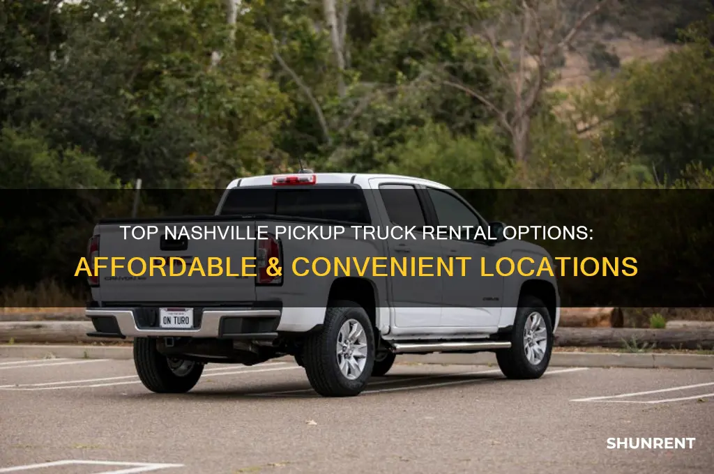 where to rent a pickup truck in nashville tn