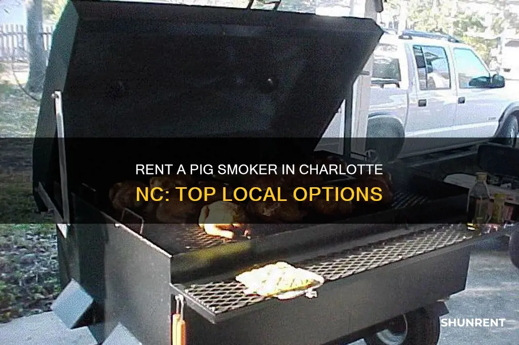 where to rent a pig smoker in charlotte nc