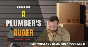 Where to Rent a Plumber's Auger: Your Ultimate Guide