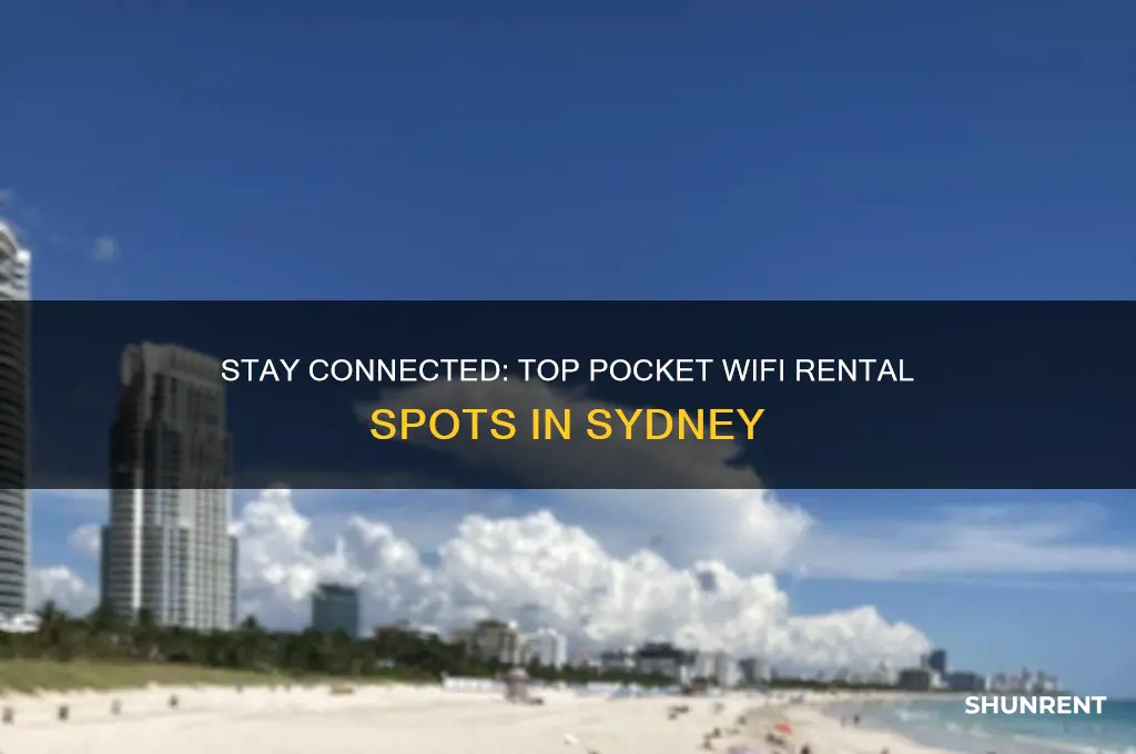 where to rent a pocket wifi in sydney