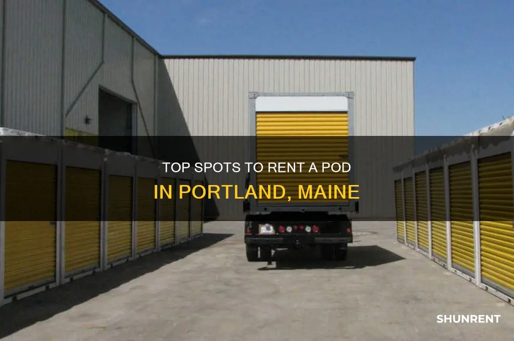 where to rent a pod in portland maine