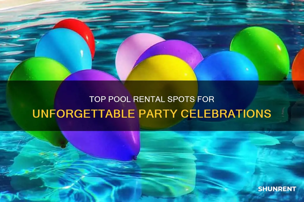 where to rent a pool for a party