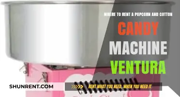 Rent Popcorn & Cotton Candy Machines in Ventura: Top Spots