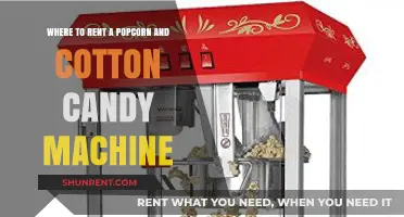 Rent Popcorn & Cotton Candy Machines: Top Party Rental Spots