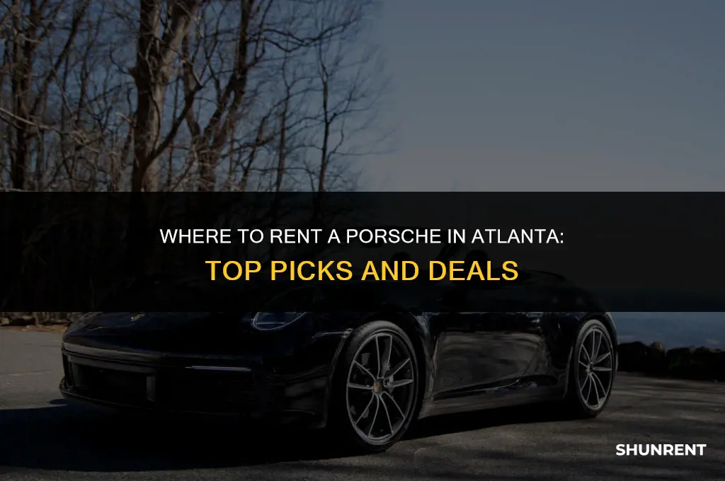 where to rent a porsche in atlanta