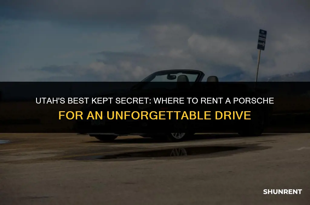 where to rent a porsche in utah