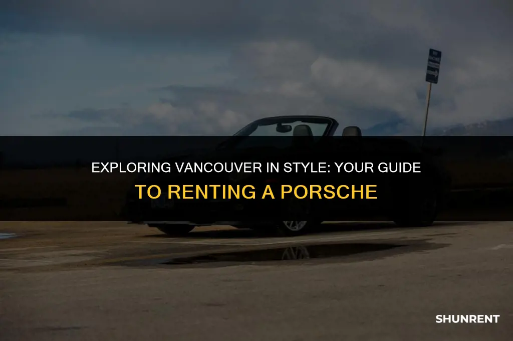 where to rent a porsche in vancouver