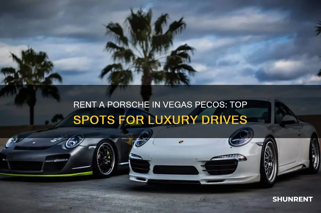 where to rent a porsche in vegas pecos