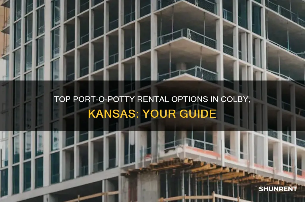 where to rent a port o potty in colby ks