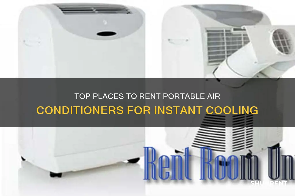 where to rent a portable air conditioner