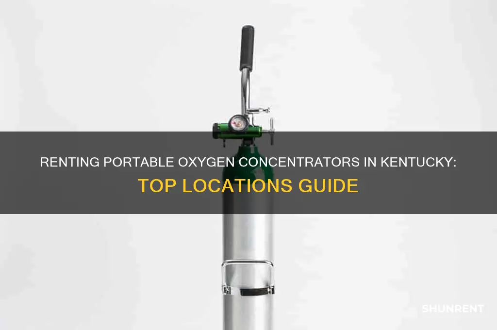 where to rent a portable oxygen concentrator in kentucky