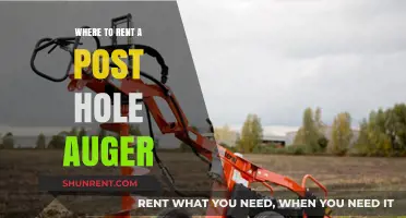 Top Locations to Rent a Post Hole Auger Easily