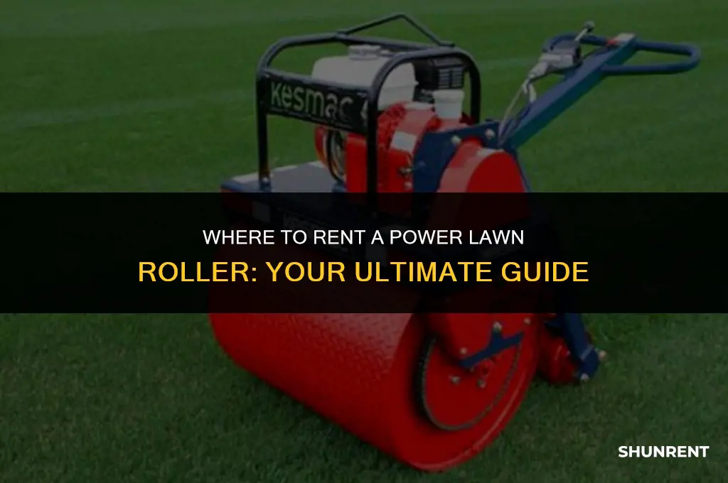 where to rent a power lawn roller