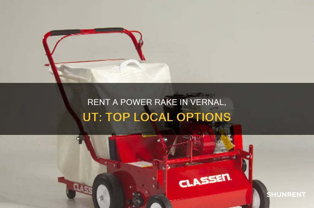where to rent a power rake in vernal ut