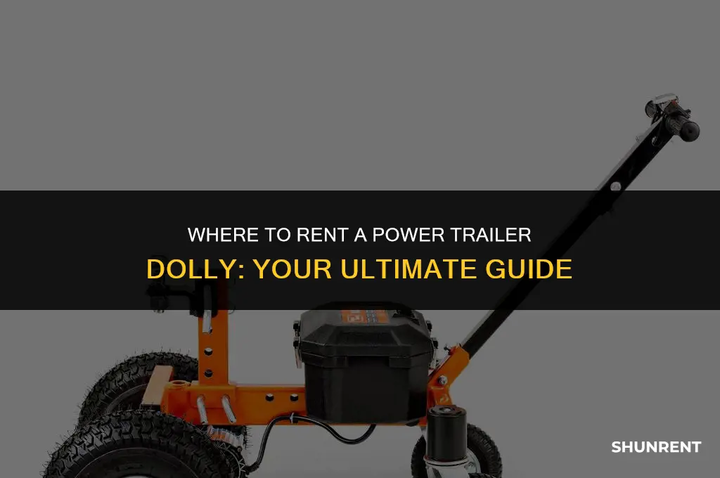 where to rent a power trailer dolly