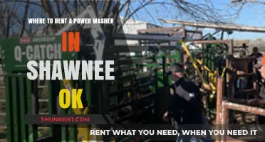 Top Power Washer Rental Spots in Shawnee, OK: Your Guide