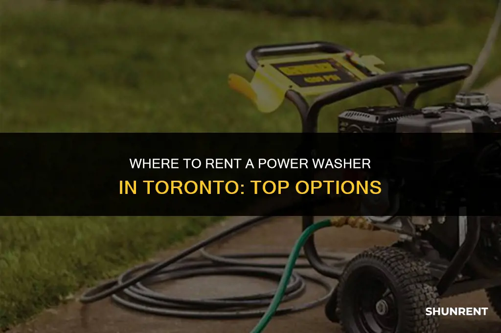 where to rent a power washer toronto