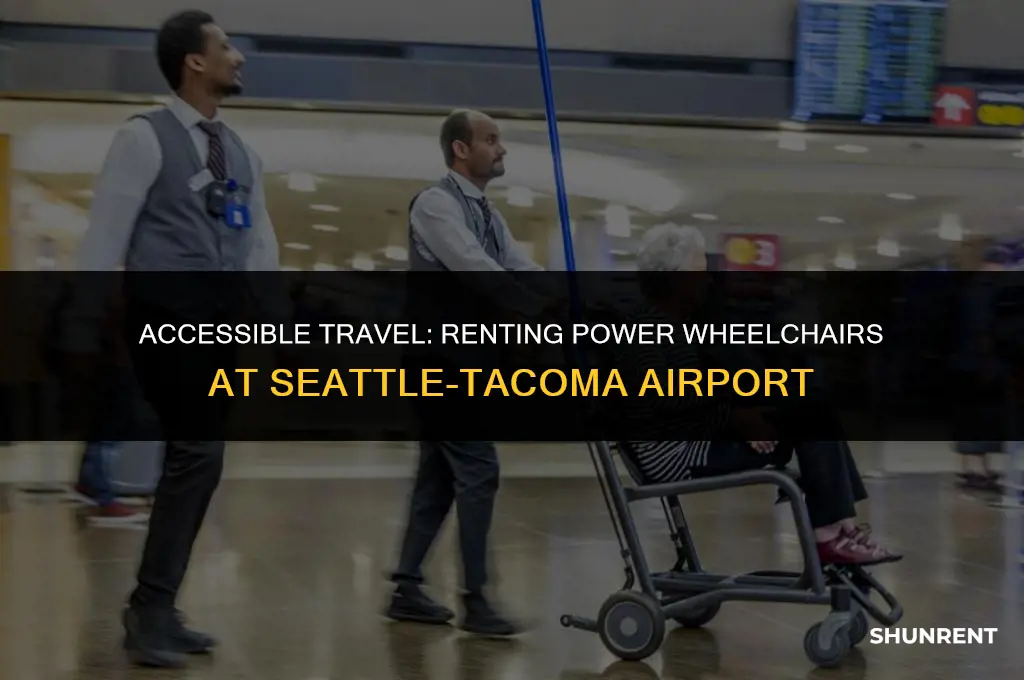 where to rent a power wheelchair seatac
