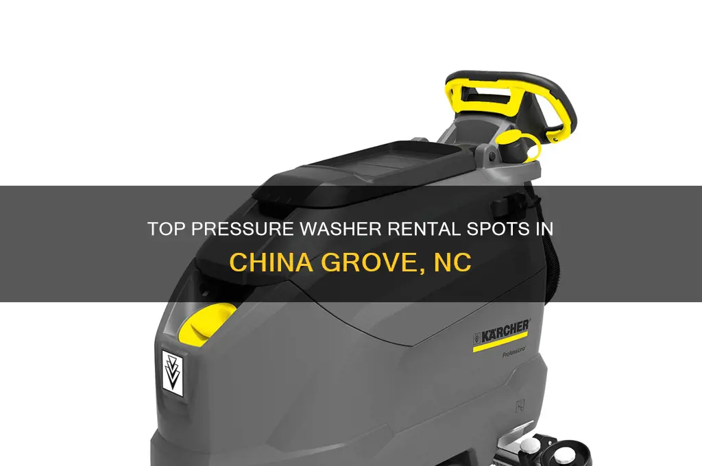 where to rent a pressure washer china grove nc