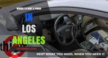 Top Spots to Rent a Prius in Los Angeles Easily