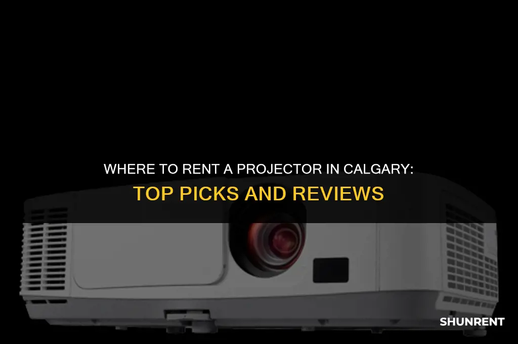 where to rent a projector in calgary