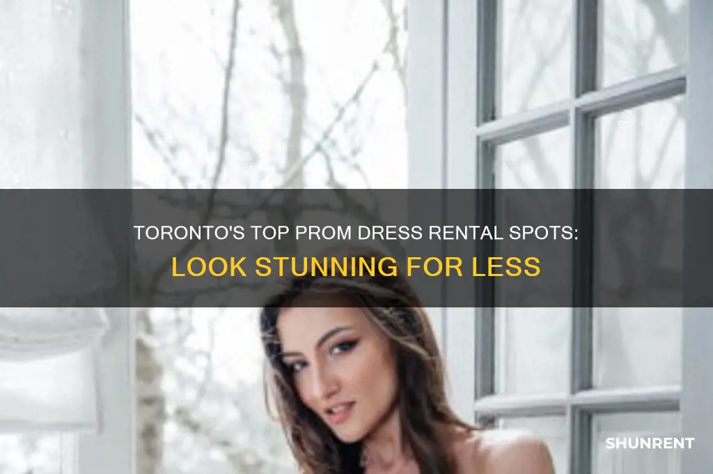 where to rent a prom dress in toronto