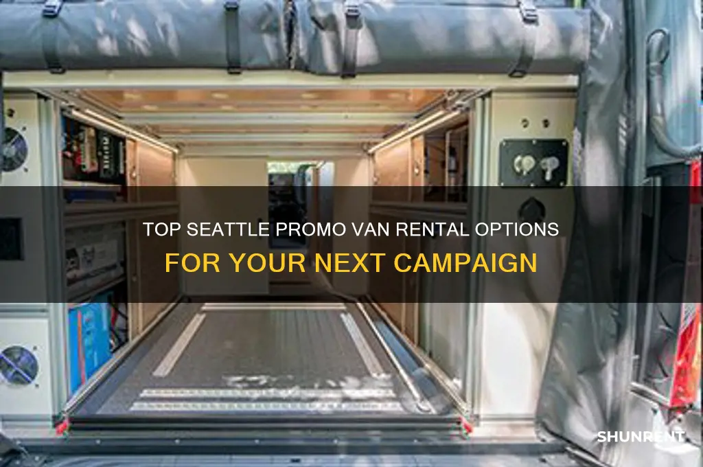 where to rent a promo van in seattle