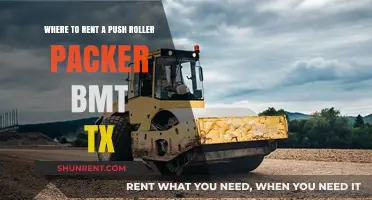 Renting a Push Roller Packer in BMT, TX: Your Ultimate Guide