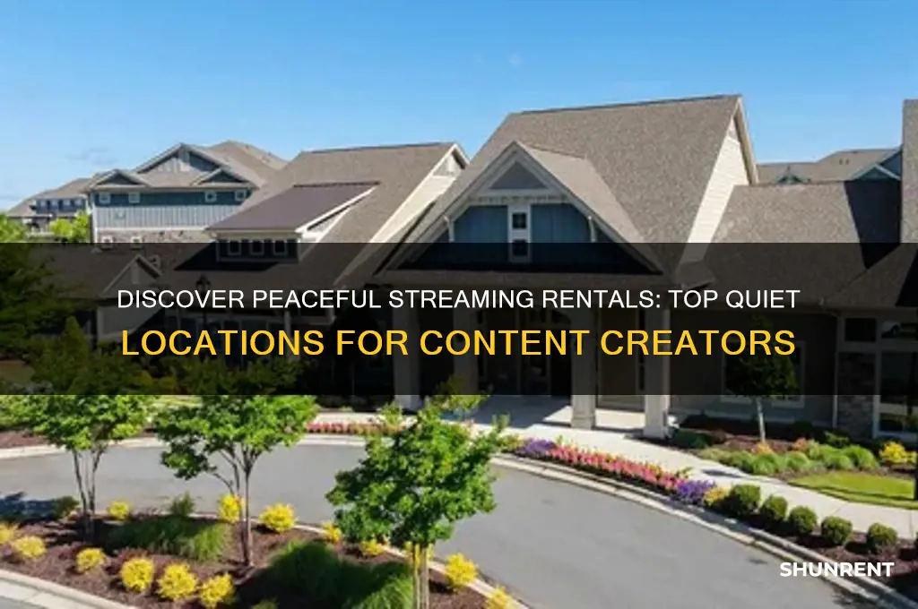where to rent a quiet place for streaming