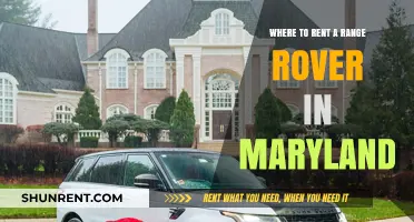 Rent a Range Rover in Maryland: Top Locations and Tips