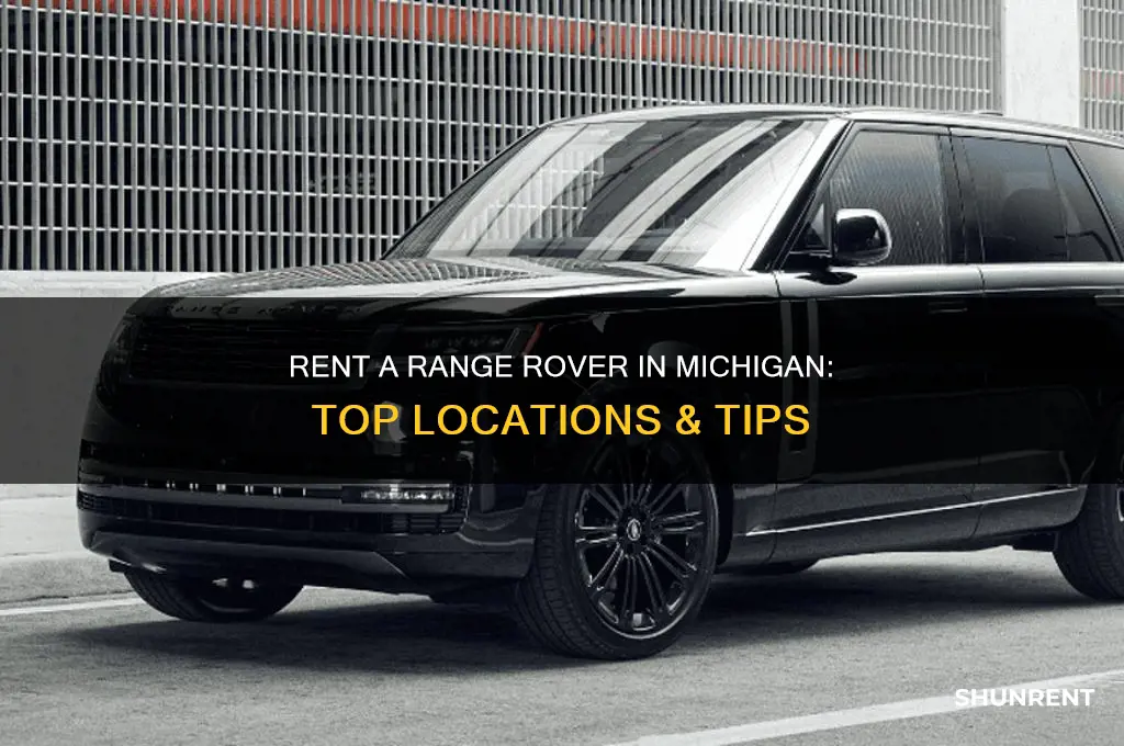 where to rent a range rover in michigan